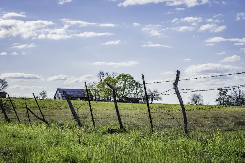 Farm Fence Repair detail