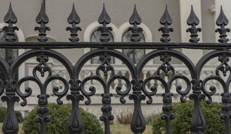 Wrought Iron Fence Repair detail